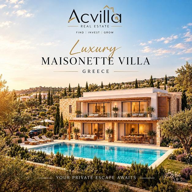 LUXURY MAISONETTE VILLA | GREECE